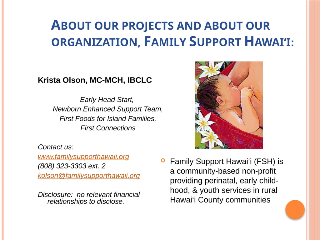 Breastfeeding support for women facing - slide 2 of 29