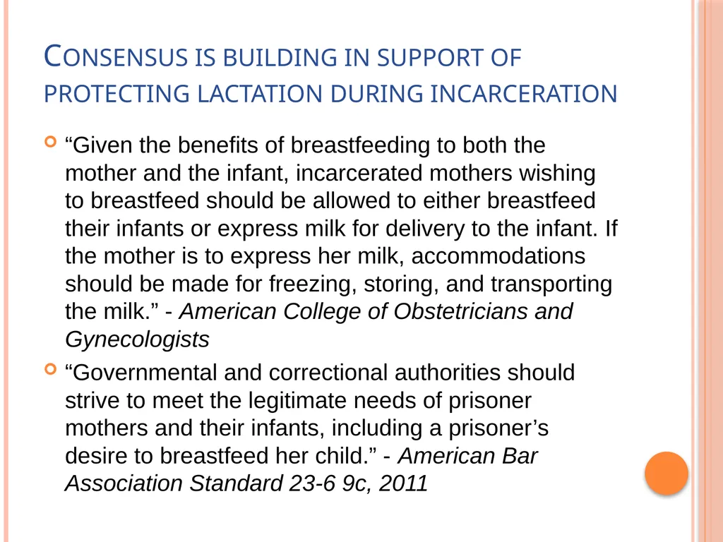 Breastfeeding support for women facing - slide 25 of 29