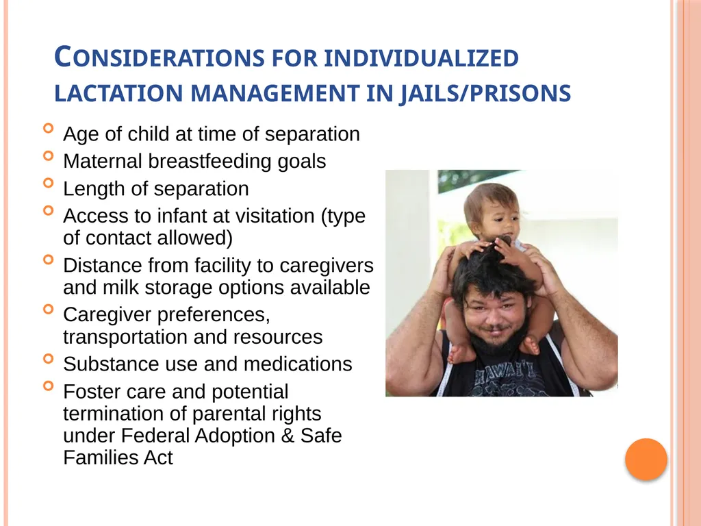 Breastfeeding support for women facing - slide 22 of 29