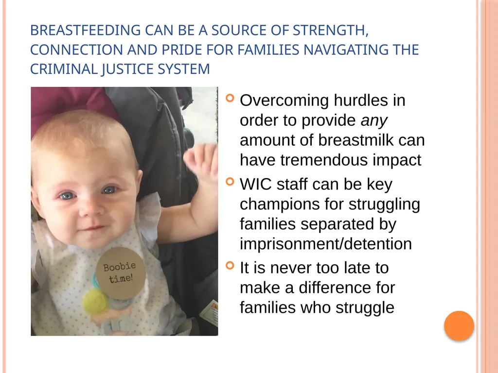 Breastfeeding support for women facing - slide 28 of 29