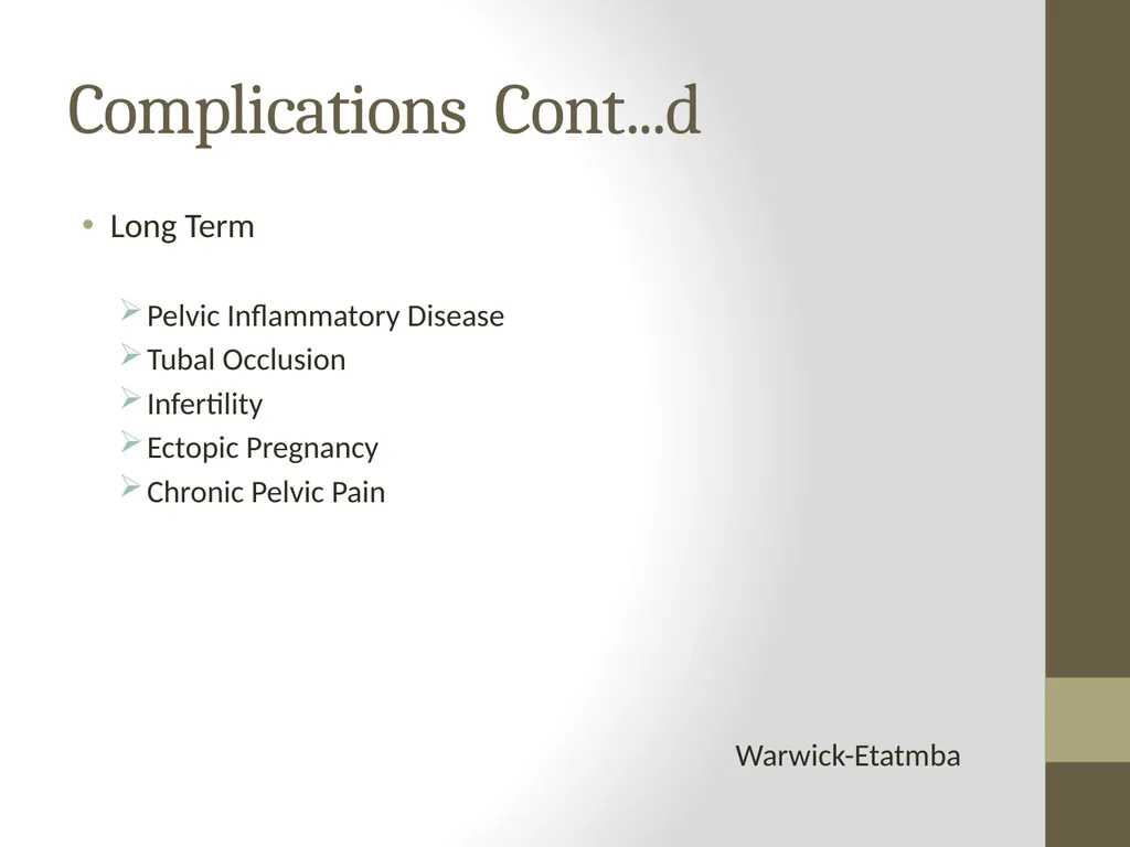 IDENTIFICATION AND MANAGEMENT ABORTION Prepared - slide 11 of 14