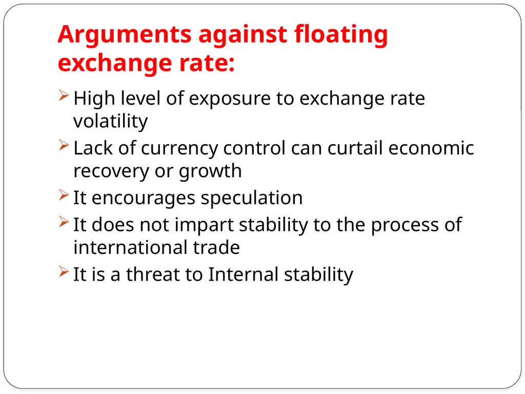 Sultan Ahmed Foreign Exchange Meaning of Foreign - slide 13 of 24