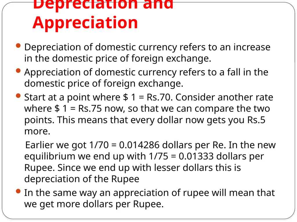 Sultan Ahmed Foreign Exchange Meaning of Foreign - slide 18 of 24