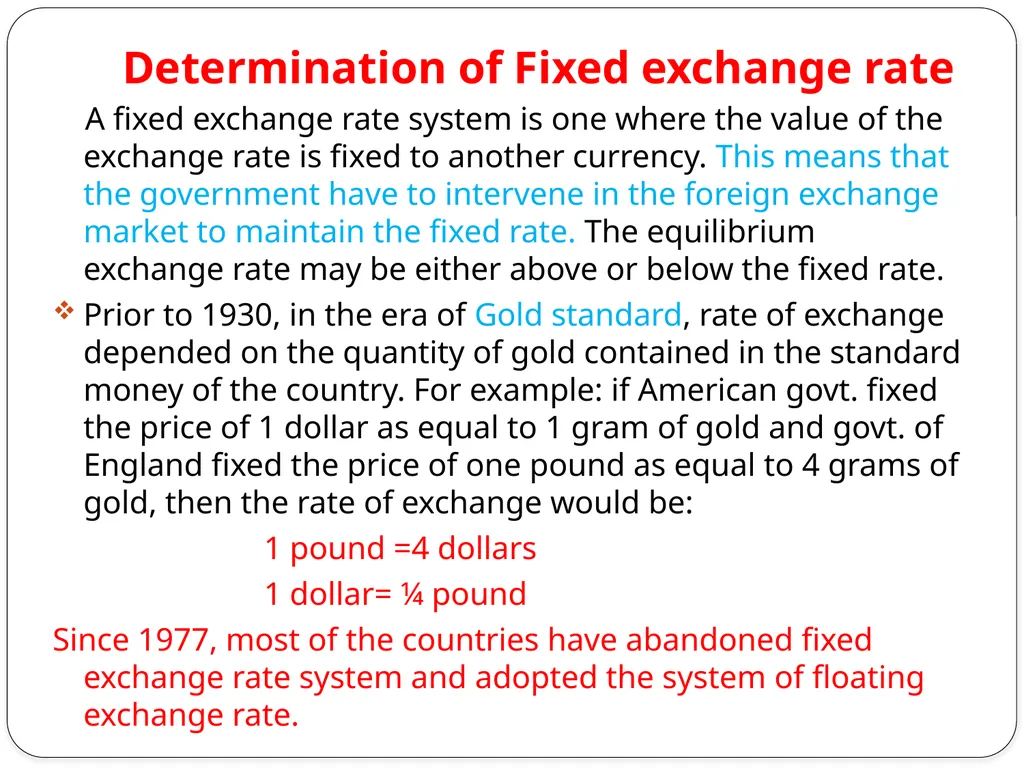 Sultan Ahmed Foreign Exchange Meaning of Foreign - slide 8 of 24