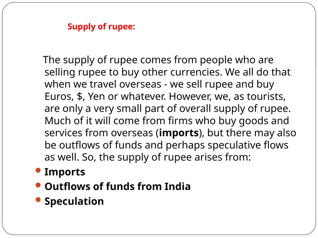 Sultan Ahmed Foreign Exchange Meaning of Foreign - slide 16 of 24