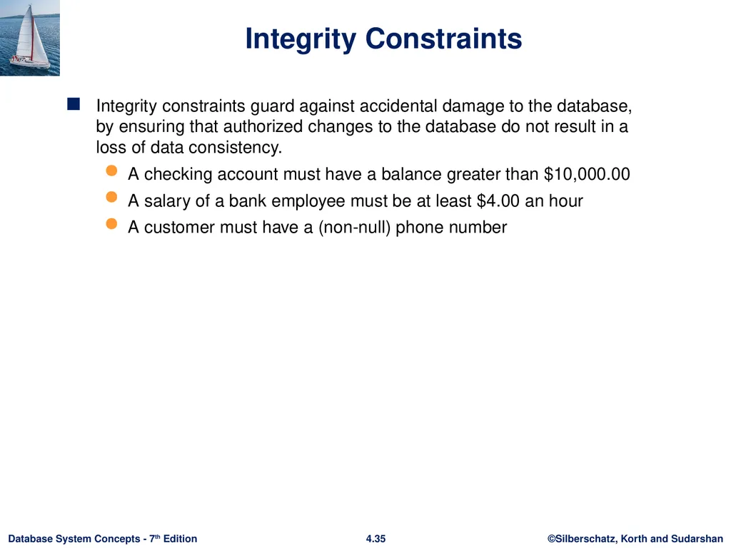 Chapter 4 : Intermediate SQL Outline Join - slide 32 of 58