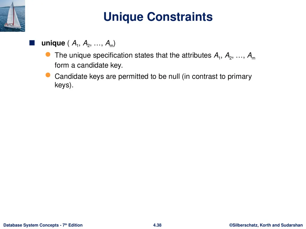 Chapter 4 : Intermediate SQL Outline Join - slide 35 of 58