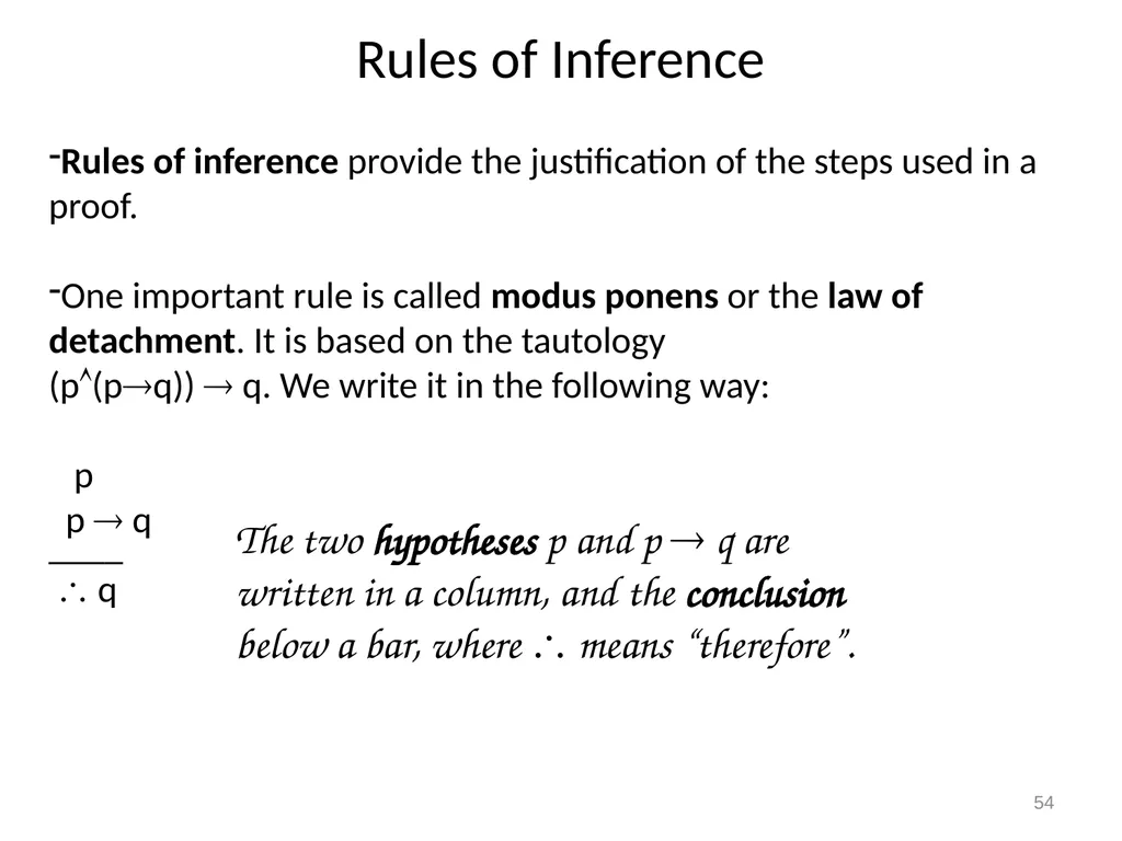 Discrete Mathematics Department of Computer - slide 54 of 78