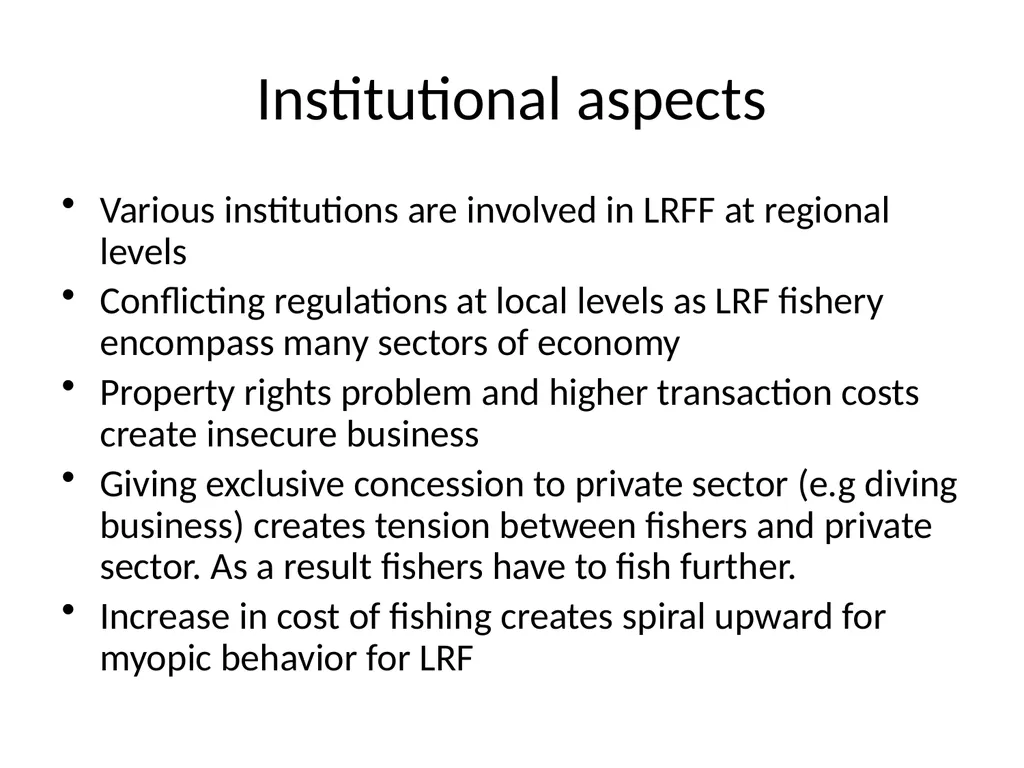 Managing across provincial, national and - slide 11 of 13
