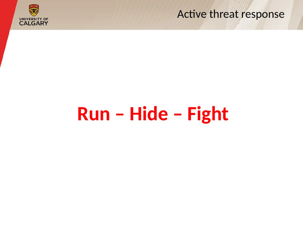 Violence on Campus Prevention & Response Active - slide 5 of 16