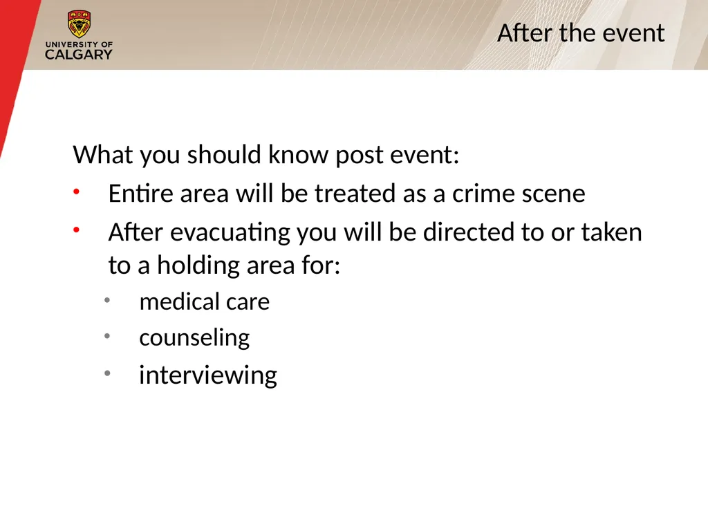 Violence on Campus Prevention & Response Active - slide 11 of 16