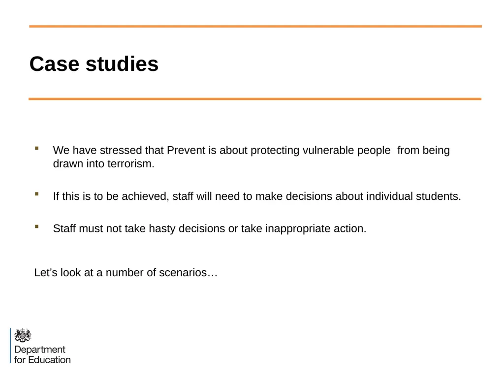 The Prevent Duty in Higher Education: an - slide 25 of 37