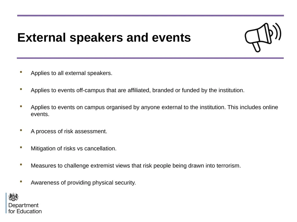 The Prevent Duty in Higher Education: an - slide 23 of 37