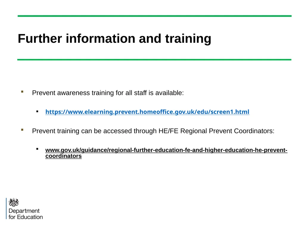 The Prevent Duty in Higher Education: an - slide 37 of 37