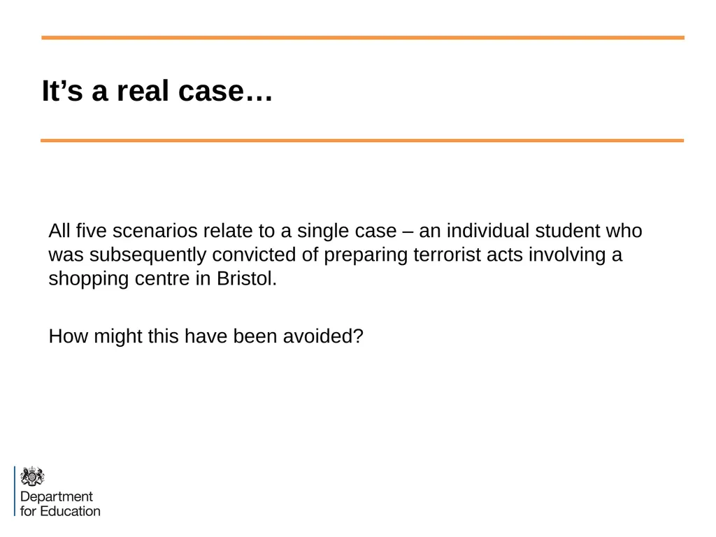 The Prevent Duty in Higher Education: an - slide 31 of 37