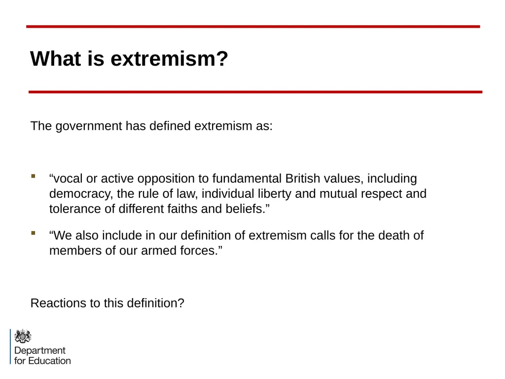 The Prevent Duty in Higher Education: an - slide 9 of 37