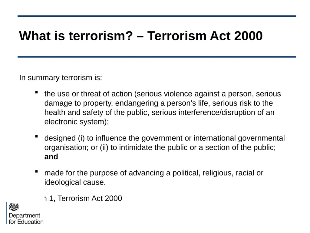 The Prevent Duty in Higher Education: an - slide 6 of 37