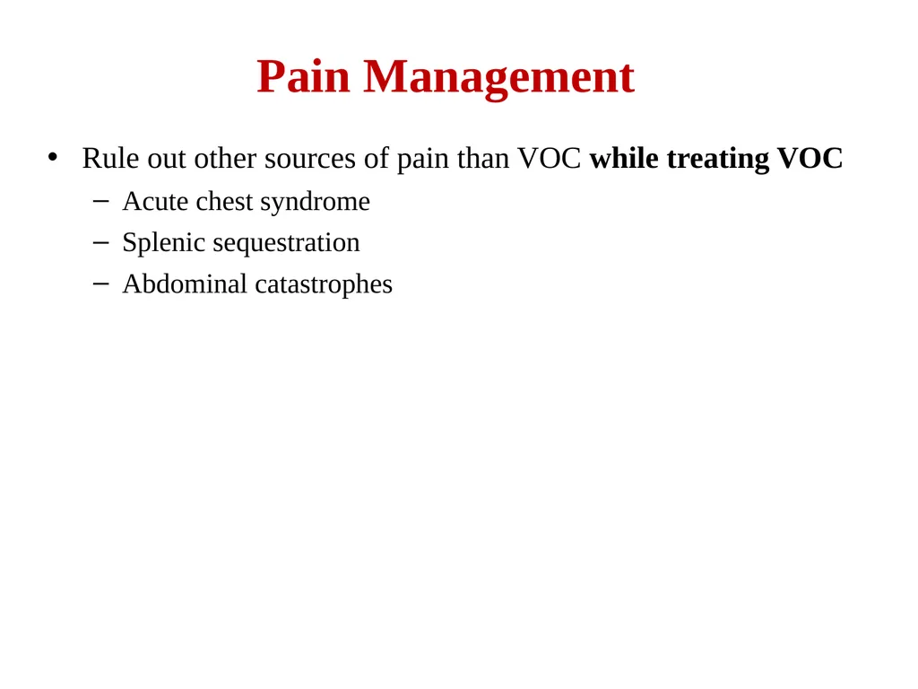Sickle Cell Disease: Core Concepts for the - slide 8 of 22