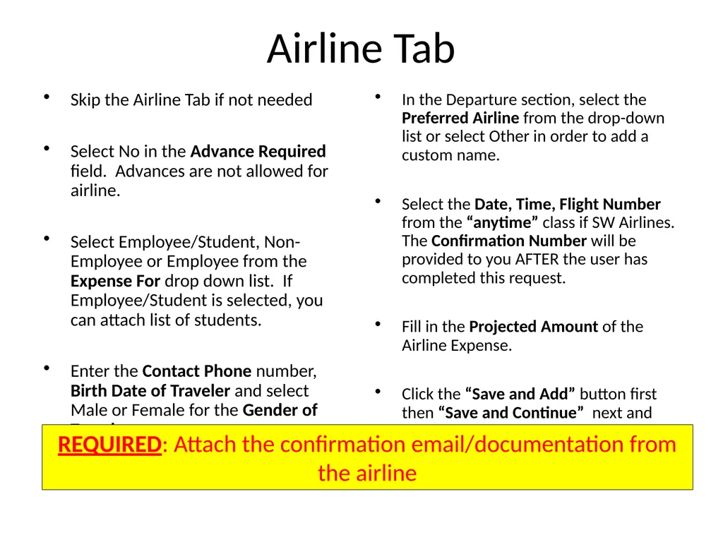 TRAVEL REQUEST IN FRONTLINE My Service Center - slide 15 of 22