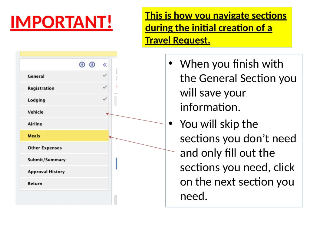 TRAVEL REQUEST IN FRONTLINE My Service Center - slide 9 of 22