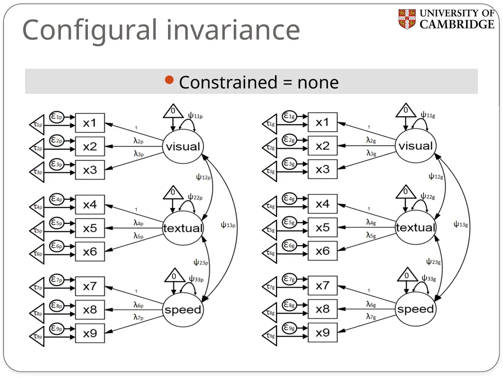 Multiple group measurement invariance analysis in - slide 14 of 37