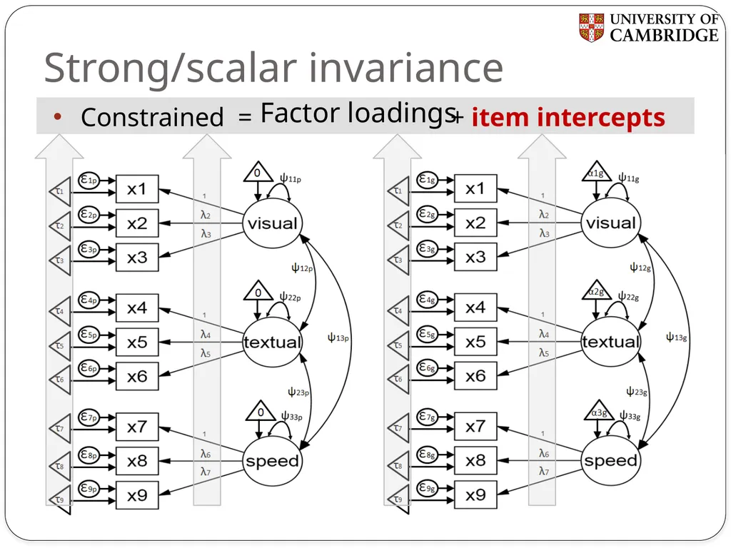 Multiple group measurement invariance analysis in - slide 22 of 37