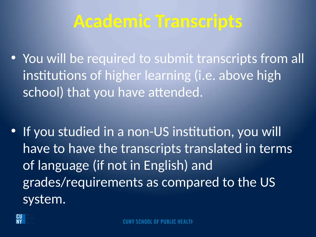 How to Submit a Competitive Application to a - slide 19 of 31