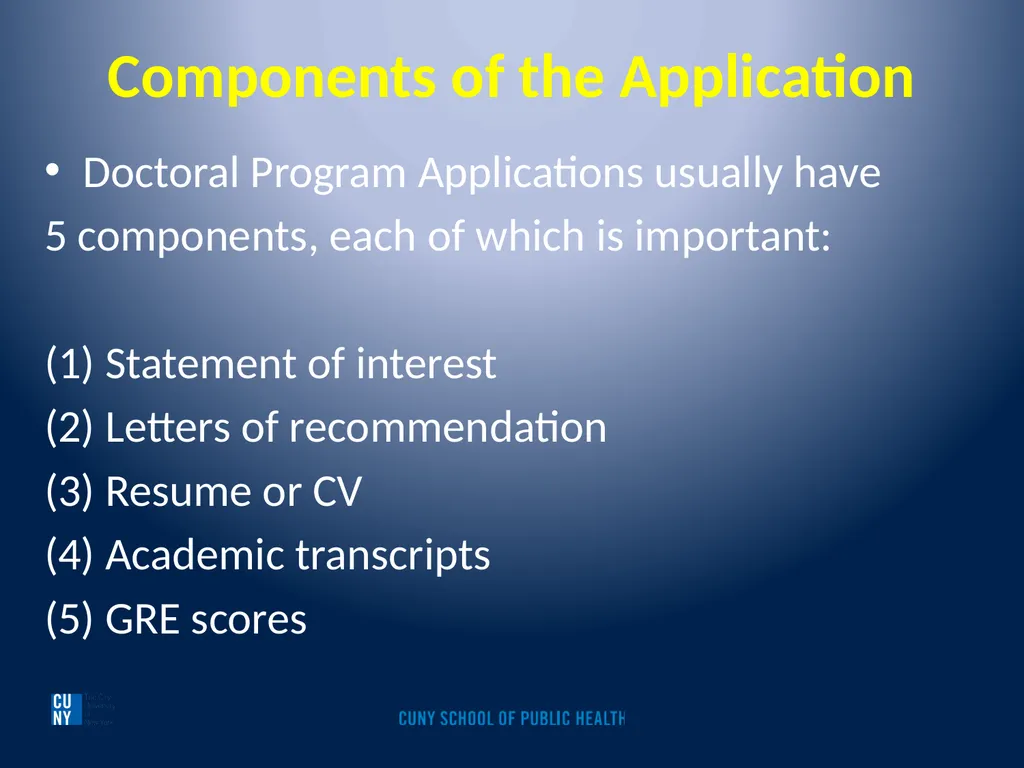 How to Submit a Competitive Application to a - slide 5 of 31