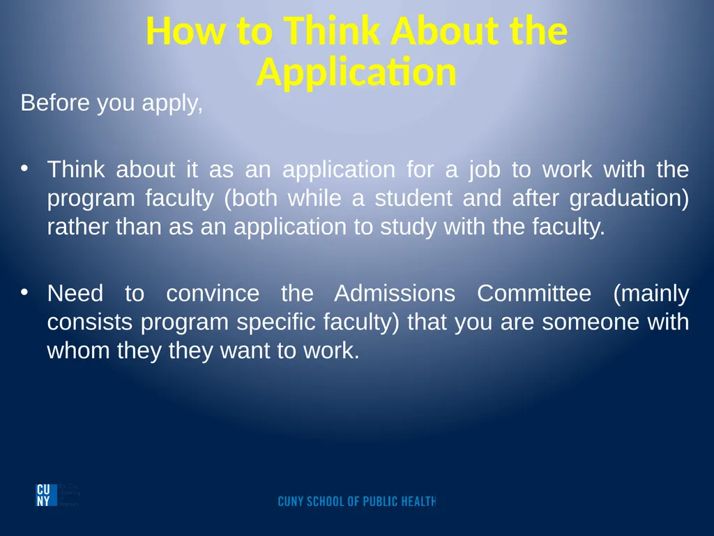 How to Submit a Competitive Application to a - slide 3 of 31