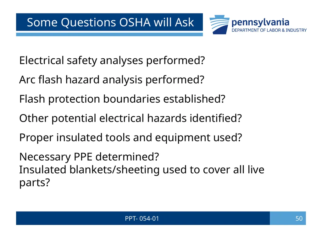 PPT- 054-01 1 Bureau of Workers’ Comp PA Training - slide 50 of 56