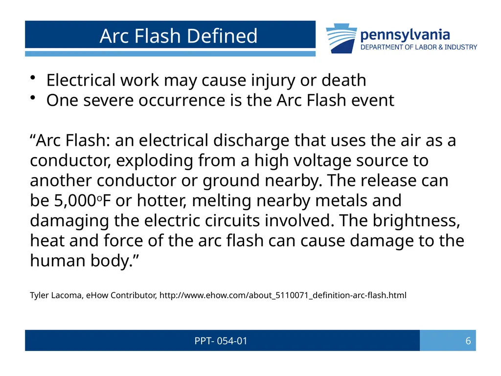 PPT- 054-01 1 Bureau of Workers’ Comp PA Training - slide 6 of 56