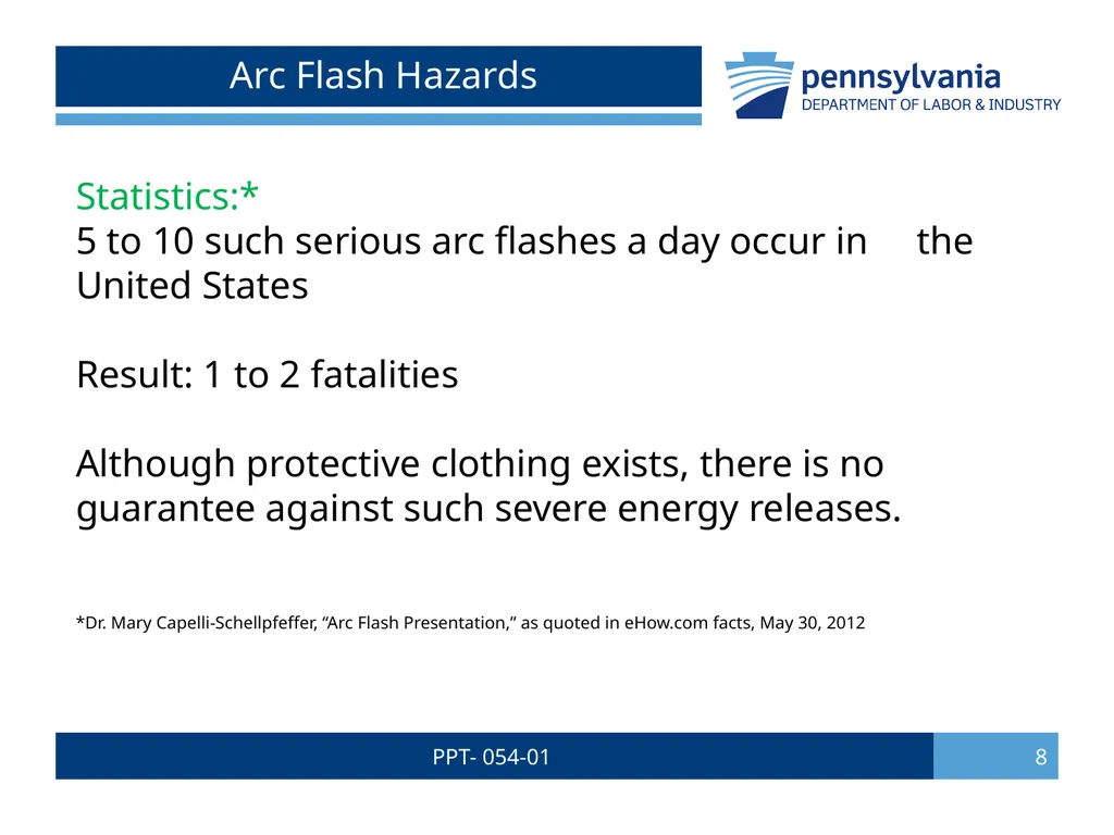 PPT- 054-01 1 Bureau of Workers’ Comp PA Training - slide 8 of 56