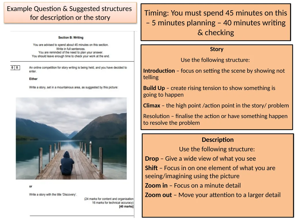 Knowledge Organisers: AQA Language Paper 1 – - slide 5 of 10