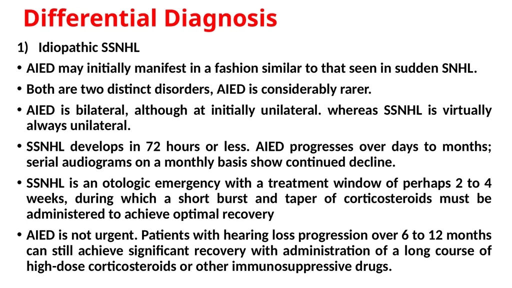 Autoimmune Inner Ear Diseases Prof. Ehab Taha - slide 7 of 16
