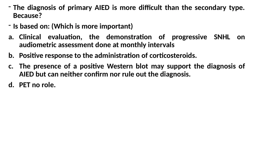 Autoimmune Inner Ear Diseases Prof. Ehab Taha - slide 11 of 16