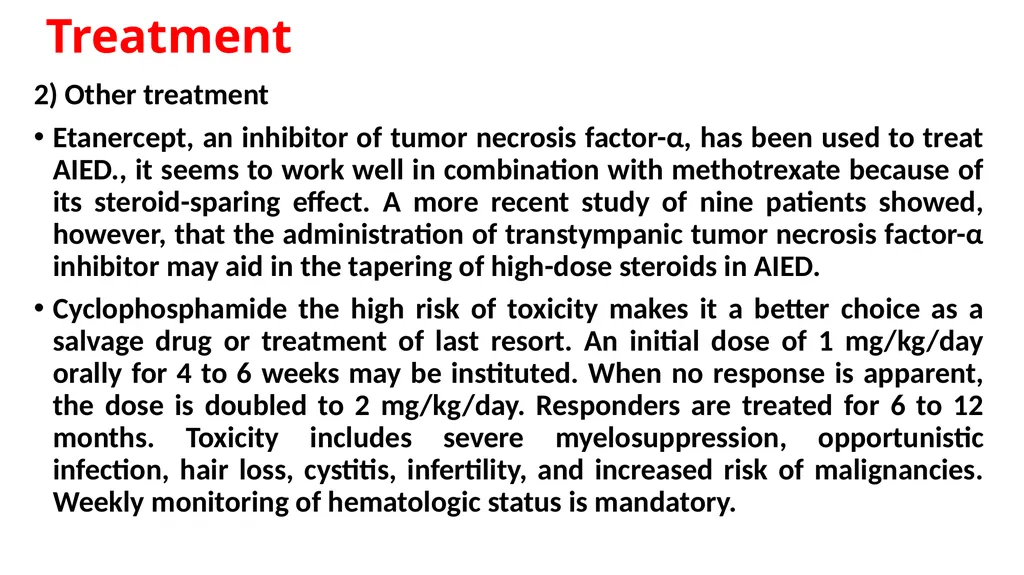 Autoimmune Inner Ear Diseases Prof. Ehab Taha - slide 14 of 16