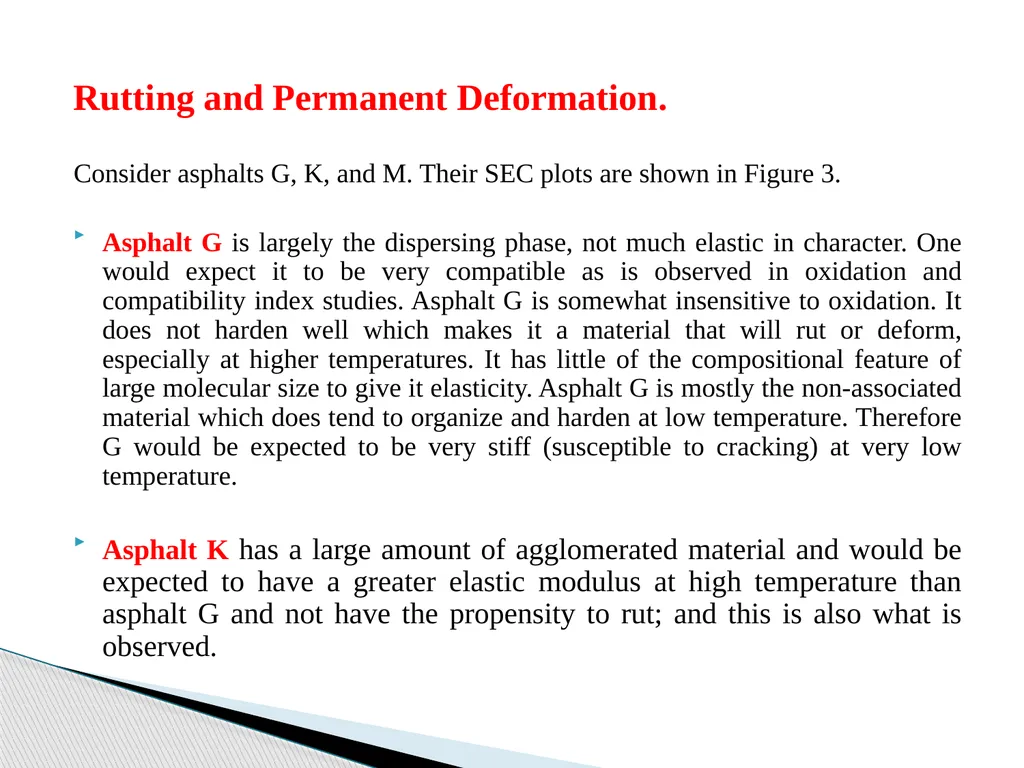 Asphalt Chemistry First Stage Lecture 11 Lecture. - slide 6 of 14