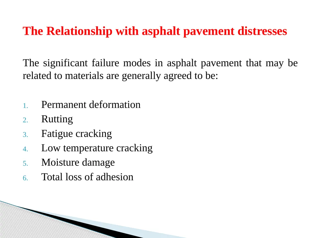 Asphalt Chemistry First Stage Lecture 11 Lecture. - slide 3 of 14