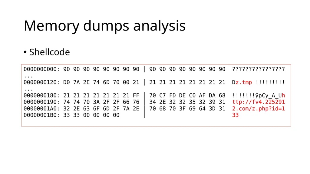 Browser Instrumentation for Exploit Analysis Mihai - slide 16 of 19
