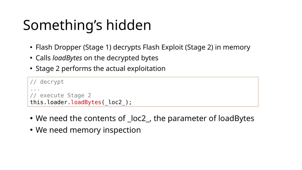 Browser Instrumentation for Exploit Analysis Mihai - slide 10 of 19