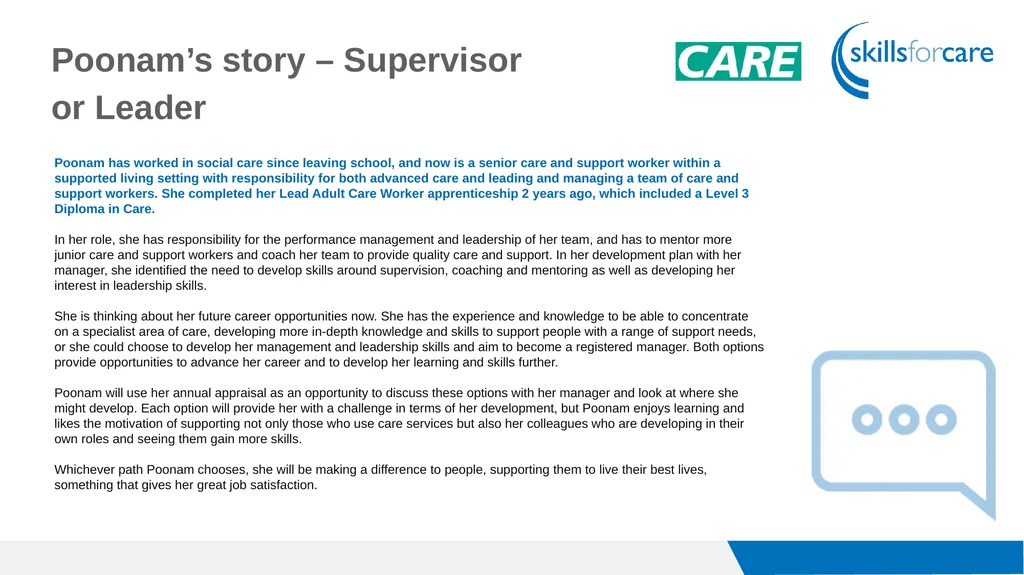 Skills assessment For Supervisor or Leader role - slide 7 of 17