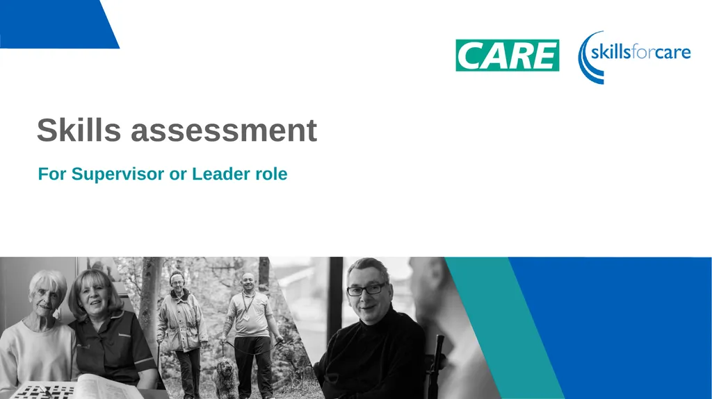 Skills assessment For Supervisor or Leader role - slide 1 of 17