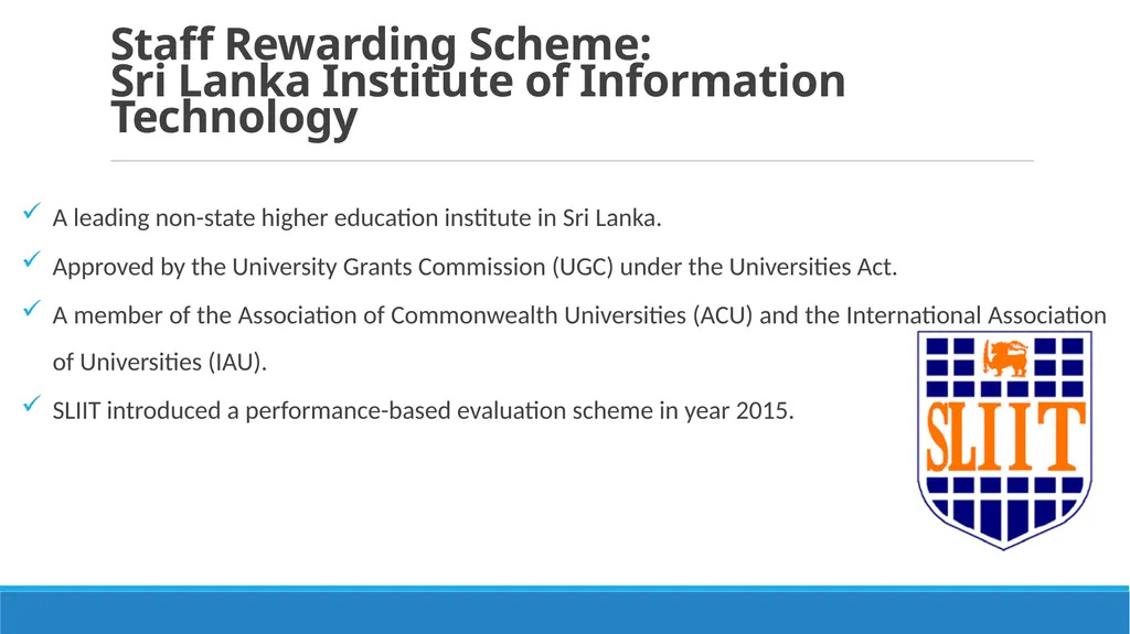 Staff Reward and Recognition Scheme to Motivate - slide 7 of 21