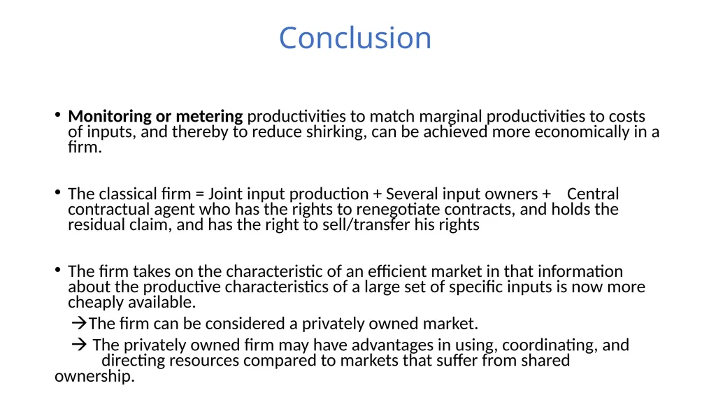 Production, Information Costs, and Economic - slide 12 of 12