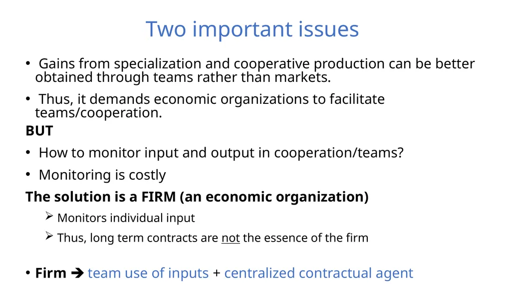 Production, Information Costs, and Economic - slide 3 of 12