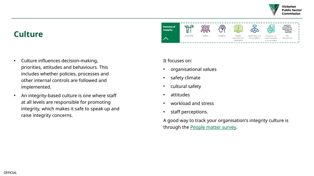 Public sector integrity framework A framework to - slide 9 of 20