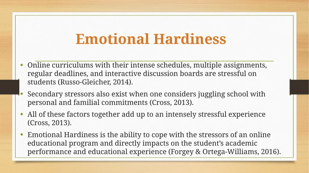 Teaching Grit Retention and Persistence in Online - slide 11 of 23