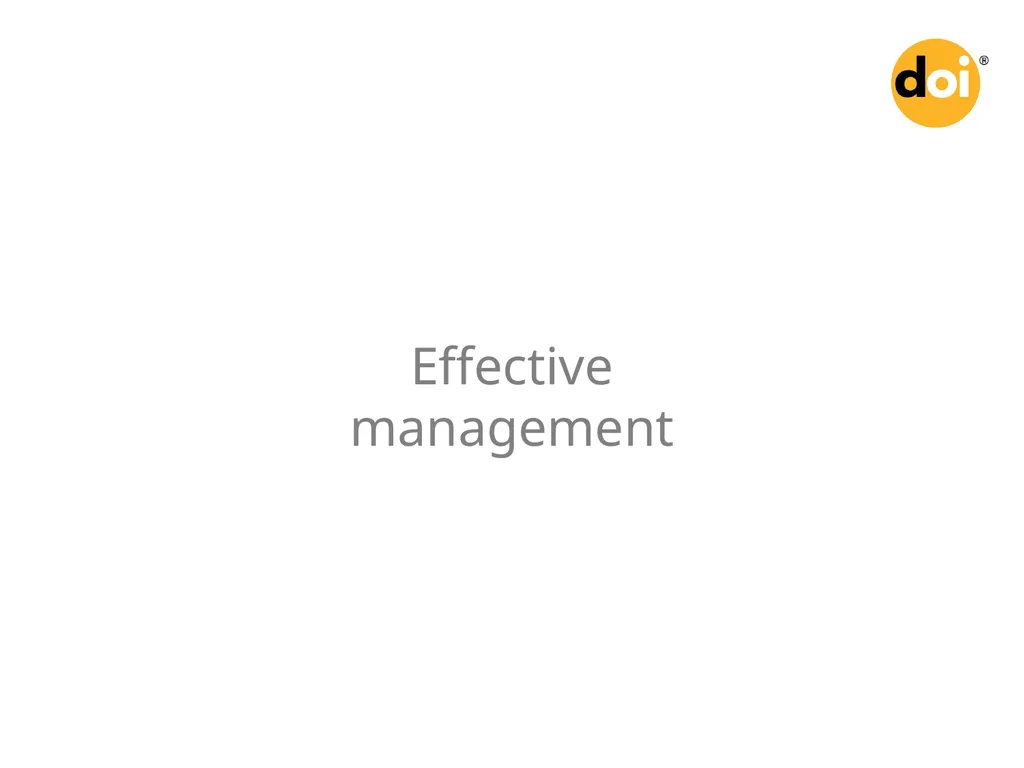 Effective management Accurate tracking Easier - slide 2 of 37