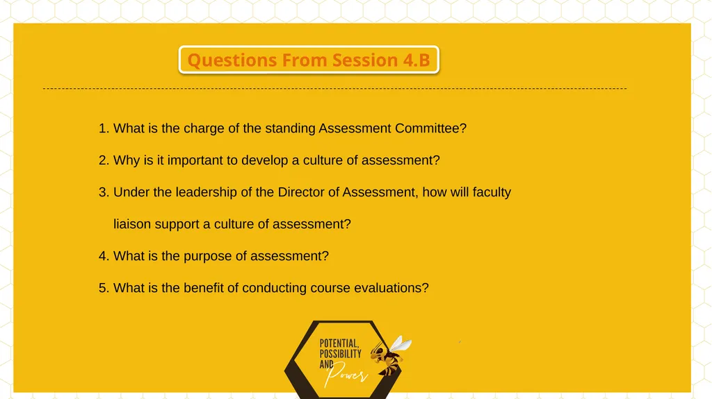 Questions From Session 4.B 1. What is the charge - slide 1 of 7